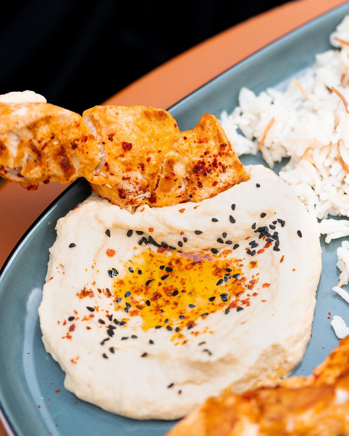 Houmous servi au Tarbouche